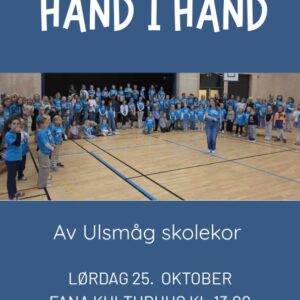 HÅND I HÅND - LØRDAG 25. OKTOBER KL.13.00